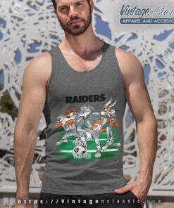 Looney Tunes Friends Las Vegas Raiders Shirt Tank Top Racerback