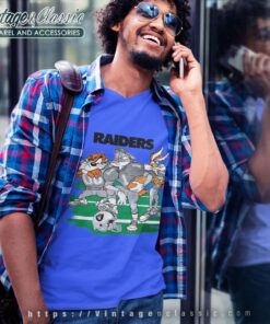 Looney Tunes Friends Las Vegas Raiders Shirt V Neck TShirt