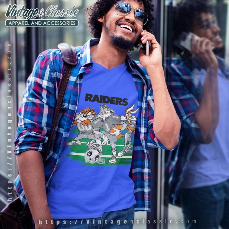 Looney Tunes Friends Las Vegas Raiders Shirt V Neck TShirt Looney Tunes Friends Las Vegas Raiders Shirt V Neck TShirt