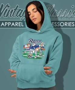 Looney Tunes Friends Los Angeles Rams Shirt Hoodie