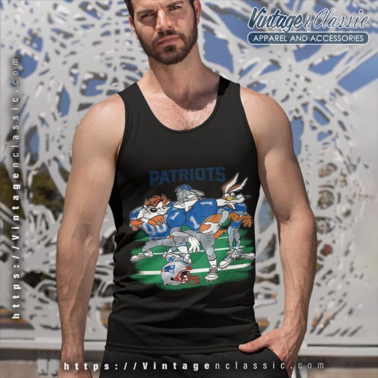 Looney Tunes Friends New England Patriots Shirt Tank Top Racerback Looney Tunes Friends New England Patriots Shirt Tank Top Racerback