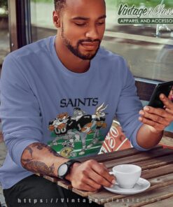 Looney Tunes Friends New Orleans Saints Shirt Sweatshirt