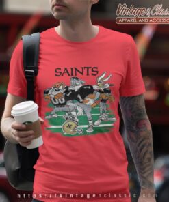 Looney Tunes Friends New Orleans Saints Shirt T shirt