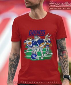 Looney Tunes Friends New York Giants Shirt T shirt