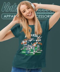 Looney Tunes Friends Philadelphia Eagles Shirt Women T shirt