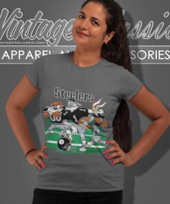 Looney Tunes Friends Pittsburgh Steelers Shirt Women T shirt