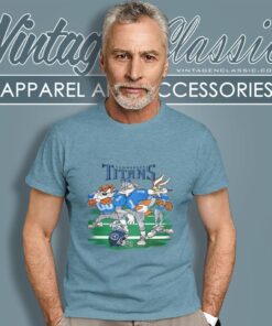 Looney Tunes Friends Tennessee Titans Shirt T shirt