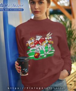 Looney Tunes Friends Washington Commanders Shirt 3 Looney Tunes Friends Washington Commanders Shirt Sweatshirt