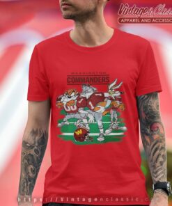Looney Tunes Friends Washington Commanders Shirt 4 Looney Tunes Friends Washington Commanders Shirt T shirt