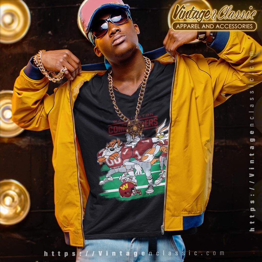 Looney Tunes Friends Washington Commanders Shirt Looney Tunes Friends Washington Commanders Shirt