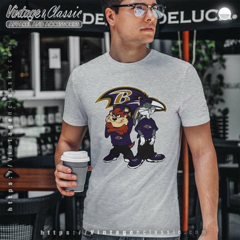 Looney Tunes Hip Hop Baltimore Ravens T Shirt Looney Tunes Hip Hop Baltimore Ravens T Shirt