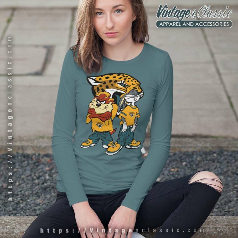 Looney Tunes Hip Hop Jacksonville Jaguar Long Sleeve Tee Looney Tunes Hip Hop Jacksonville Jaguar Long Sleeve Tee