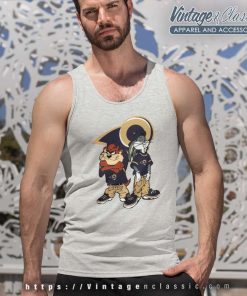 Looney Tunes Hip Hop Los Angeles Rams Tank Top Racerback