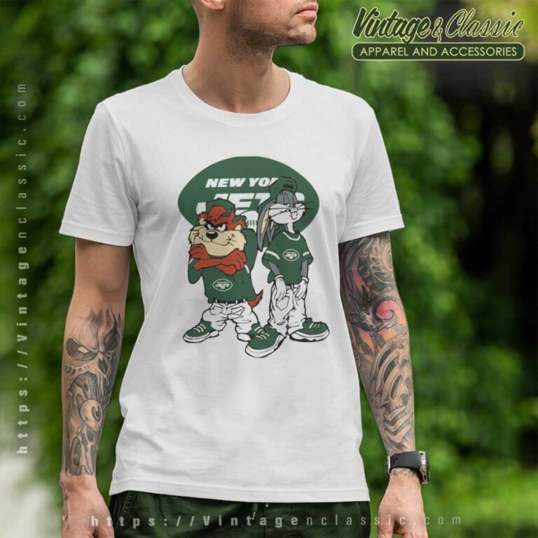 Looney Tunes Hip Hop New York Jets T Shirt Looney Tunes Hip Hop New York Jets T Shirt