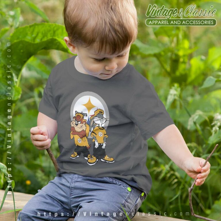 Looney Tunes Hip Hop Pittsburgh Steelers Kids T Shirt Looney Tunes Hip Hop Pittsburgh Steelers Kids T Shirt