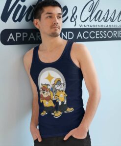 Looney Tunes Hip Hop Pittsburgh Steelers Tank Top Racerback