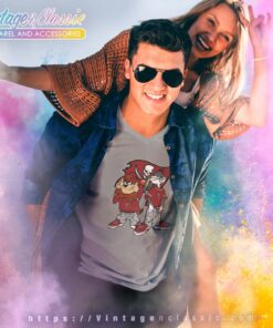 Looney Tunes Hip Hop Tampa Bay Buccaneers V Neck TShirt