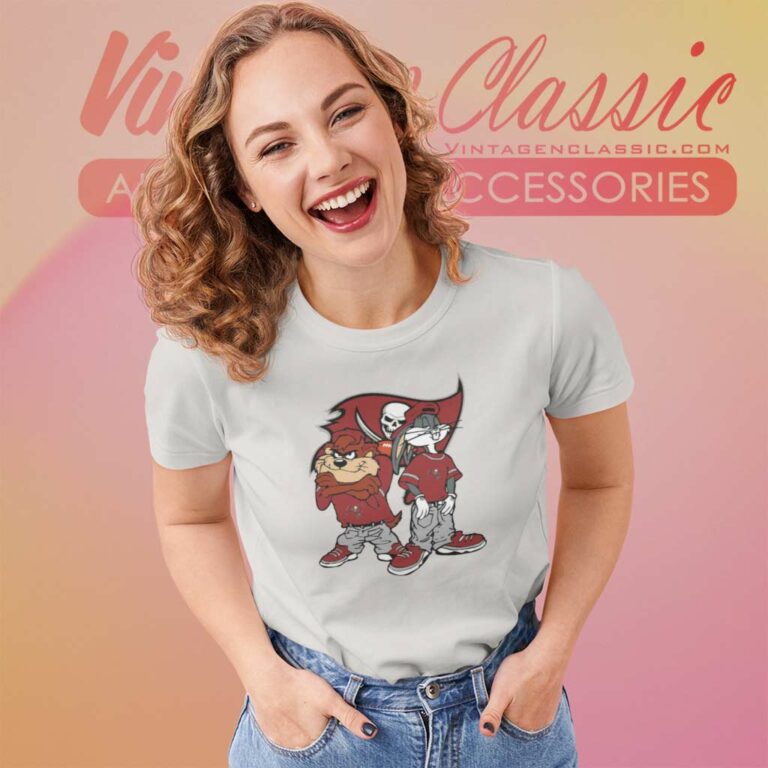 Looney Tunes Hip Hop Tampa Bay Buccaneers Women TShirt Looney Tunes Hip Hop Tampa Bay Buccaneers Women TShirt