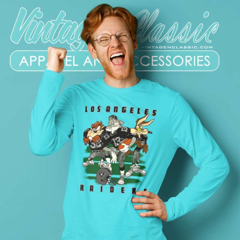 Looney Tunes Los Angeles Raiders Long Sleeve Tee Looney Tunes Los Angeles Raiders Long Sleeve Tee