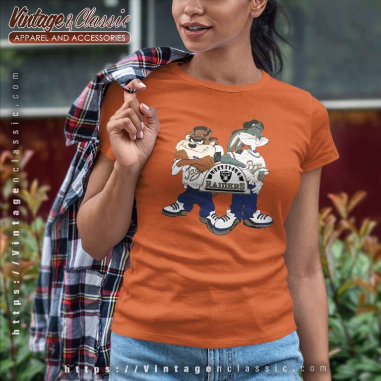Looney Tunes Losangeles Raiders Women TShirt Looney Tunes Losangeles Raiders Women TShirt