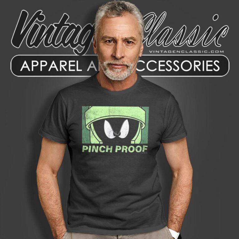 Looney Tunes Mad Engine Marvin Pinch Proof St Paddys Day T Shirt Looney Tunes Mad Engine Marvin Pinch Proof St Paddys Day T Shirt