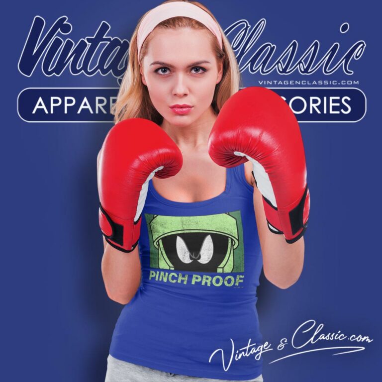 Looney Tunes Mad Engine Marvin Pinch Proof St Paddys Day Tank Top Racerback Looney Tunes Mad Engine Marvin Pinch Proof St Paddys Day Tank Top Racerback