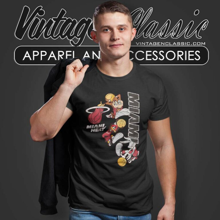 Looney Tunes Miami Heat Nba T Shirt Looney Tunes Miami Heat Nba T Shirt