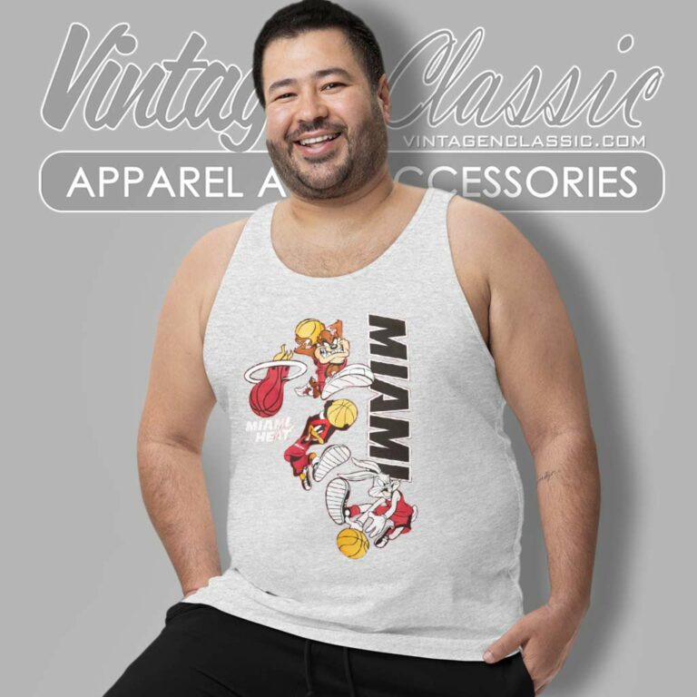 Looney Tunes Miami Heat Nba Tank Top Racerback Looney Tunes Miami Heat Nba Tank Top Racerback