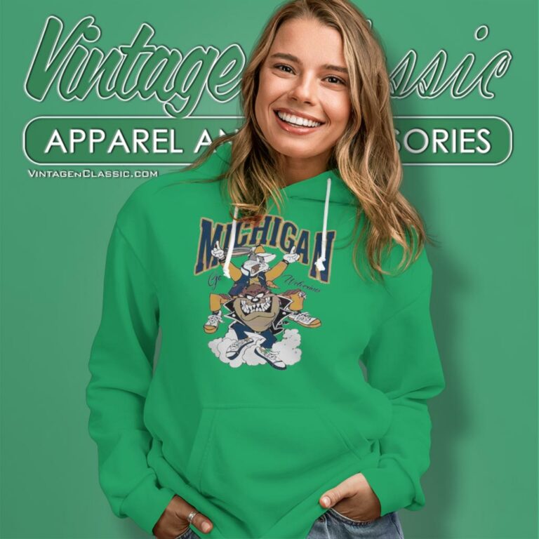 Looney Tunes Michigan Go Wolverines Hoodie Looney Tunes Michigan Go Wolverines Hoodie