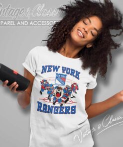 Looney Tunes New York Rangers Hockey Women TShirt