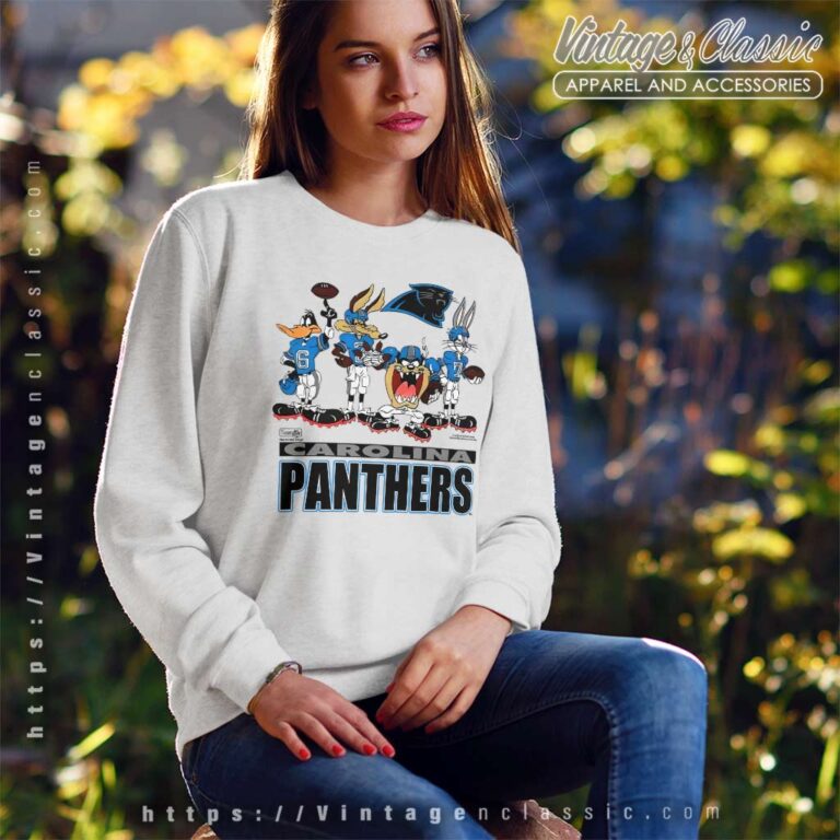 Looney Tunes Nfl Carolina Panthers Sweatshirt Looney Tunes Nfl Carolina Panthers Sweatshirt