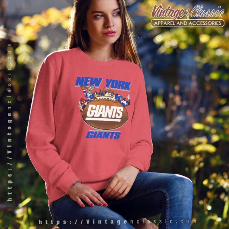 Looney Tunes Nfl New York Giants Sweatshirt Looney Tunes Nfl New York Giants Sweatshirt