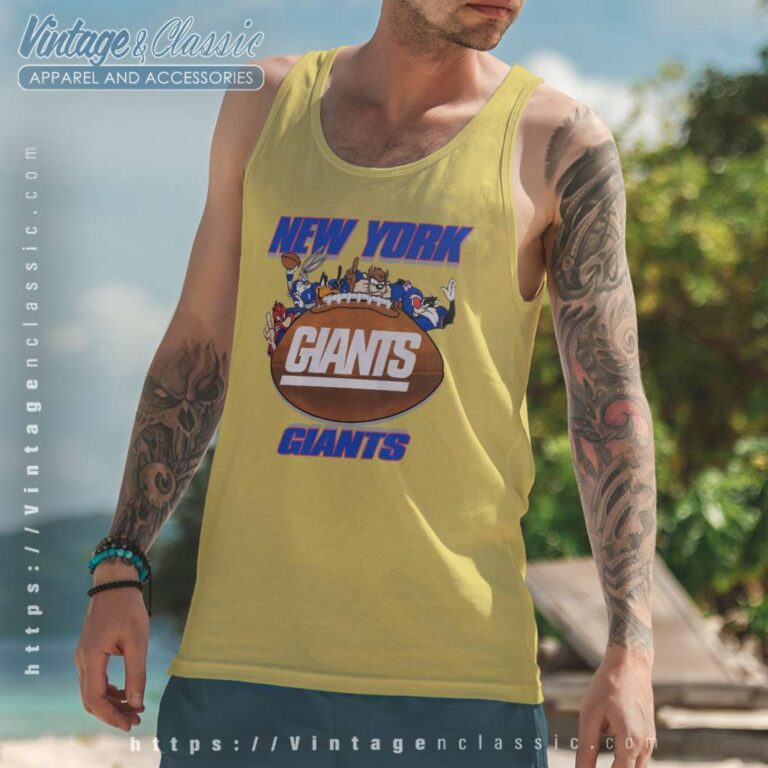 Looney Tunes Nfl New York Giants Tank Top Racerback Looney Tunes Nfl New York Giants Tank Top Racerback