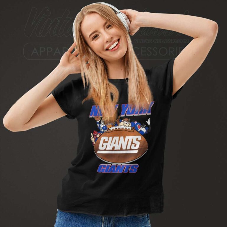 Looney Tunes Nfl New York Giants Women TShirt Looney Tunes Nfl New York Giants Women TShirt