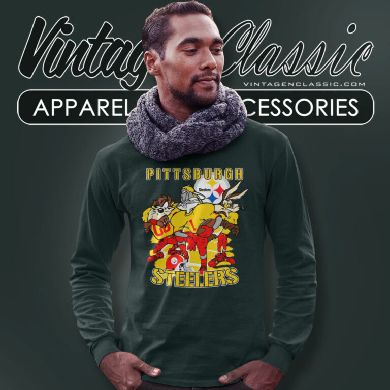 Looney Tunes Pittsburgh Steelers Long Sleeve Tee Looney Tunes Pittsburgh Steelers Long Sleeve Tee