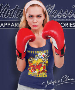 Looney Tunes Pittsburgh Steelers Shirt 4 Looney Tunes Pittsburgh Steelers Tank Top Racerback