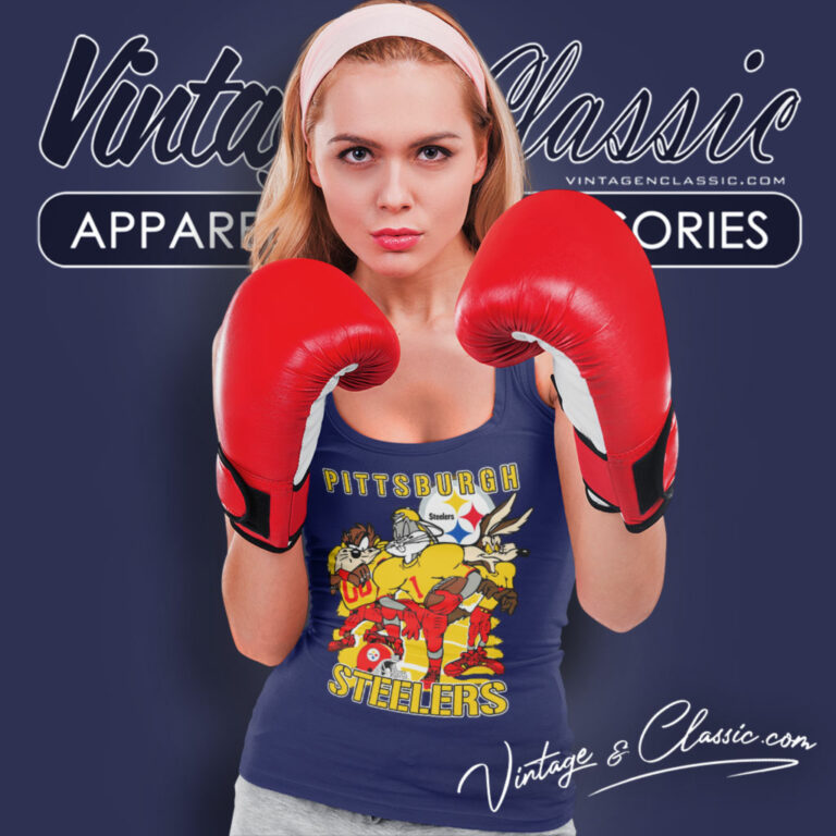 Looney Tunes Pittsburgh Steelers Tank Top Racerback Looney Tunes Pittsburgh Steelers Tank Top Racerback