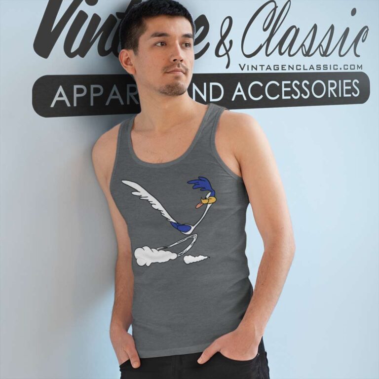 Looney Tunes Road Runner Running Tank Top Racerback Looney Tunes Road Runner Running Tank Top Racerback
