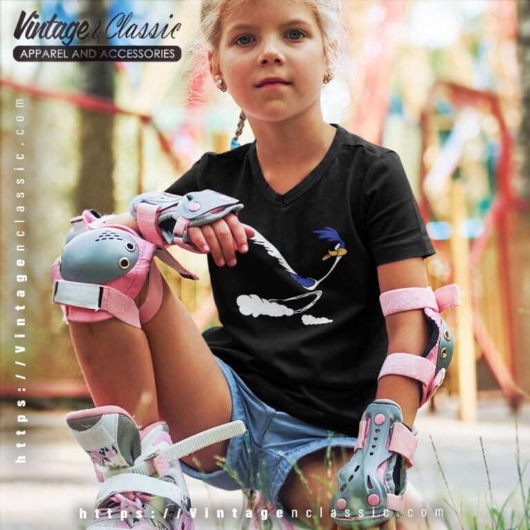 Looney Tunes Road Runner Running Youth V Neck Looney Tunes Road Runner Running Youth V Neck