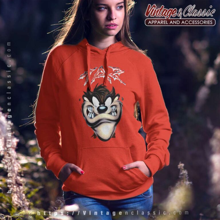 Looney Tunes Taz Tasmanian Devil Hoodie Looney Tunes Taz Tasmanian Devil Hoodie