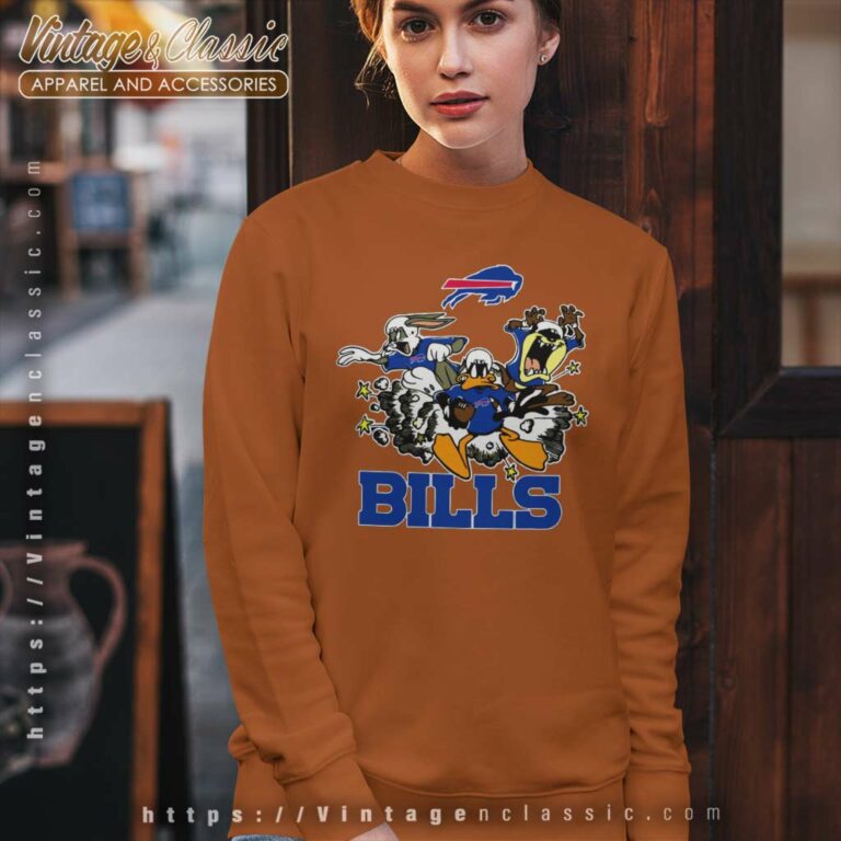 Looney Tunes Team Buffalo Bills Sweatshirt Looney Tunes Team Buffalo Bills Sweatshirt