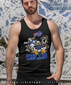 Looney Tunes Team Buffalo Bills Tank Top Racerback