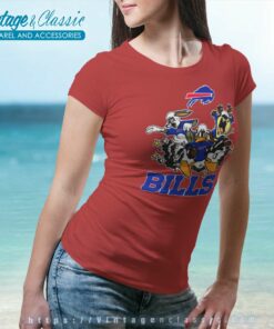 Looney Tunes Team Buffalo Bills Women TShirt