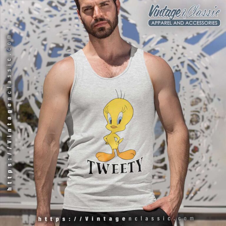 Looney Tunes Tweety Bird Tank Top Racerback Looney Tunes Tweety Bird Tank Top Racerback