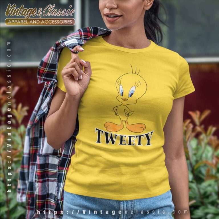 Looney Tunes Tweety Bird Women TShirt Looney Tunes Tweety Bird Women TShirt