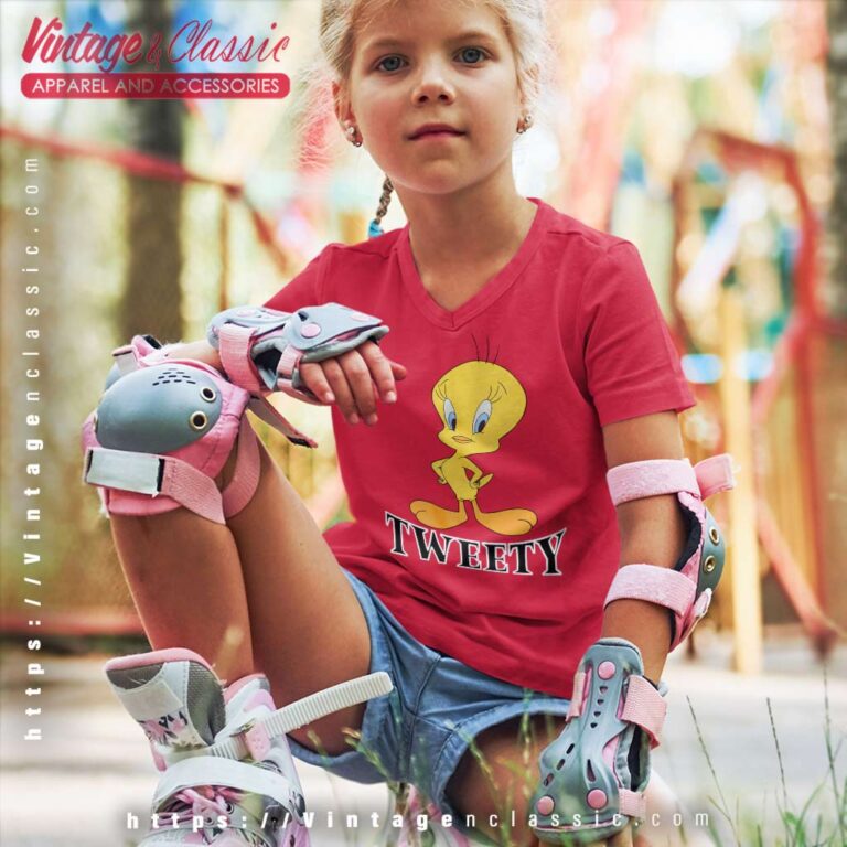 Looney Tunes Tweety Bird Youth V Neck Looney Tunes Tweety Bird Youth V Neck