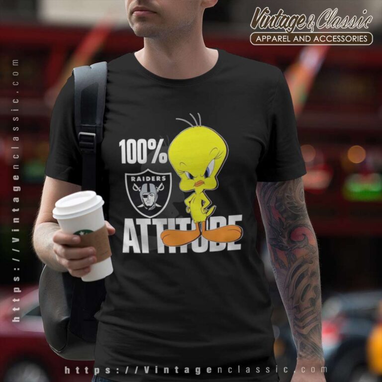 Looney Tunes Tweety Logo Raiders T Shirt Looney Tunes Tweety Logo Raiders T Shirt