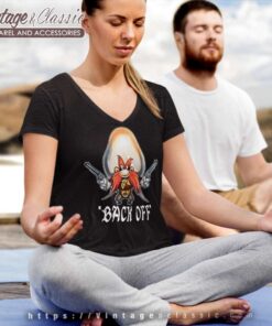 Looney Tunes Yosemite Sam V Neck TShirt 1