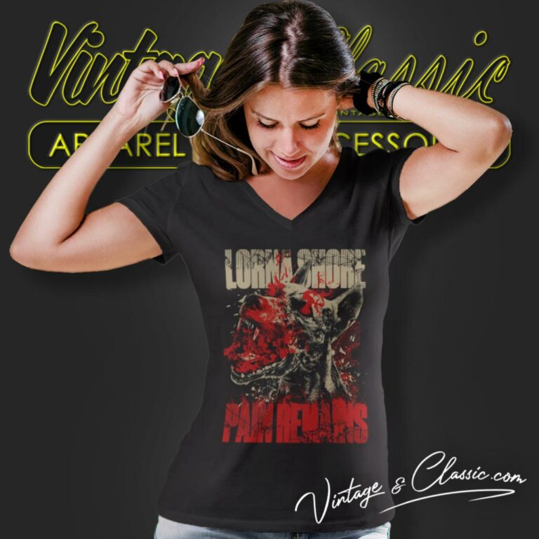 Lorna Shore Dog V Neck TShirt Lorna Shore Dog V Neck TShirt