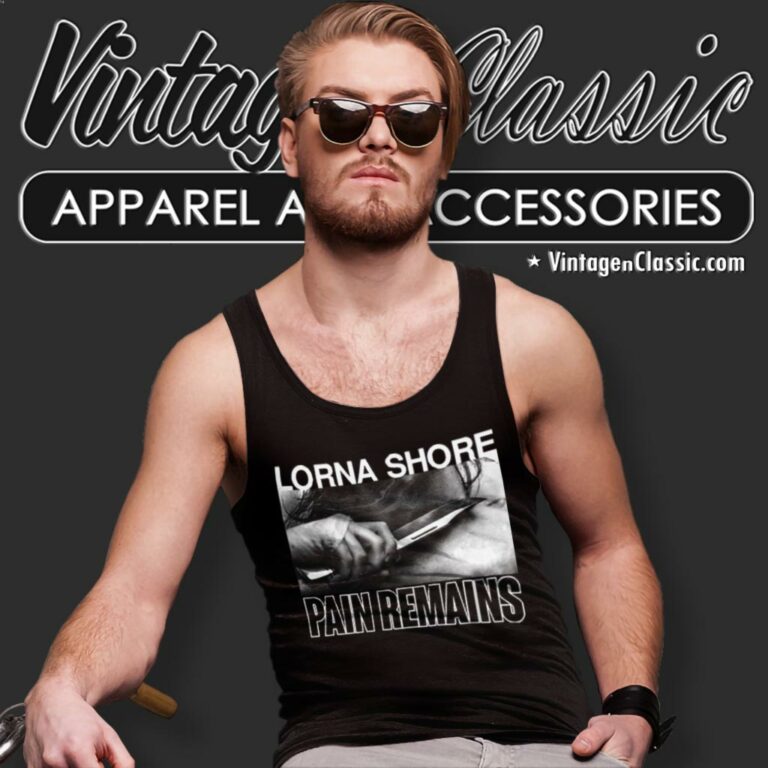 Lorna Shore Pain Remains Tank Top Racerback Lorna Shore Pain Remains Tank Top Racerback